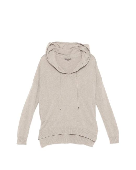 N.Peal Cashmere White Maya Hoodie