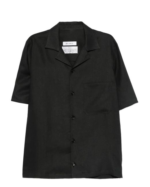 BE ABLE Hemd mit kurzen Ärmeln in Black für Herren