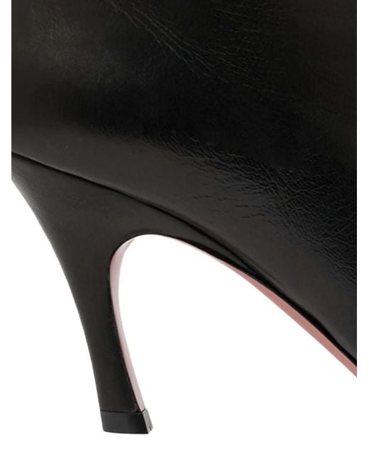 Bottines Jamie À Bout Pointu 80 Mm AMINA MUADDI en coloris Black