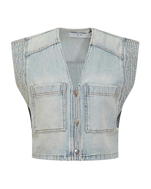 IRO Soazic Bodywarmer in het Blue