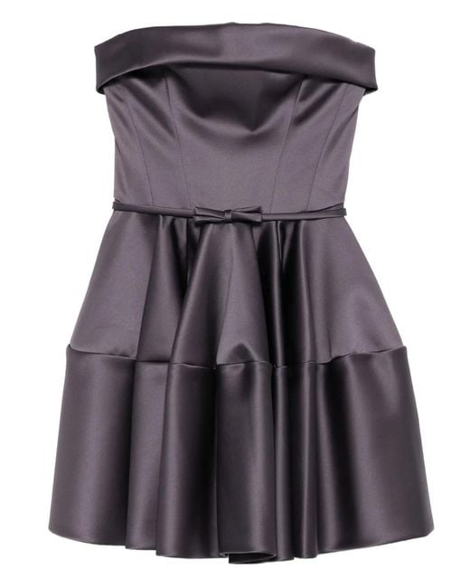 Viktor & Rolf Purple Circle Mini Dress