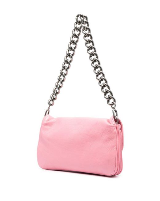 Petit sac porté épaule à rabat Balenciaga en coloris Pink