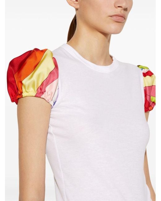 Emilio Pucci White Iride T-Shirt