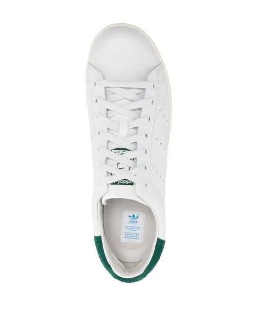 メンズ Adidas Stan Smith レースアップ スニーカー White