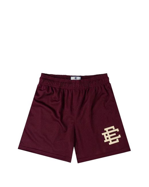 Eric Emanuel Purple Mesh Shorts for men