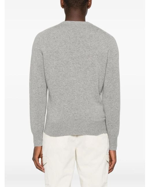 Pull En Cachemire Brunello Cucinelli pour homme en coloris Gray