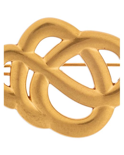 By Malene Birger Metallic Arabesque Brooch