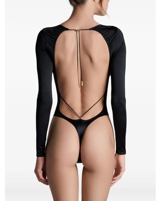Maison Close Black French Kiss Bodysuit