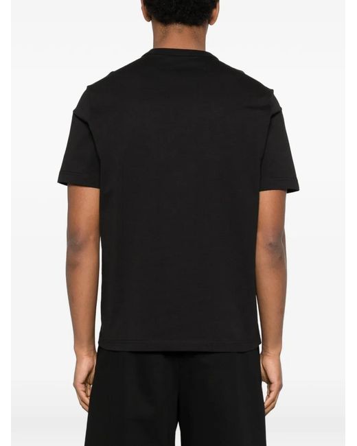 Paul Smith Black Astronaut-Motif T-Shirt for men