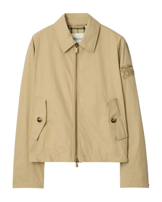 Burberry Natural Gabardine Jacket for men