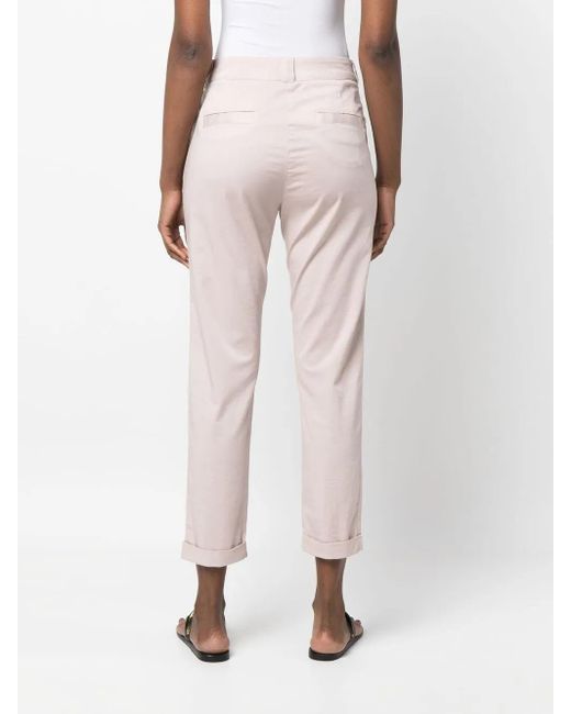 Fabiana Filippi Pink Cotton Trousers