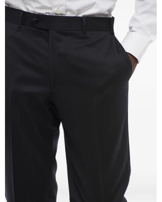 Corneliani Black Mantua Trousers for men