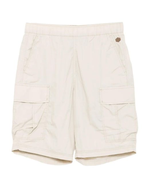 Chocoolate Natural Patch Cargo Shorts for men
