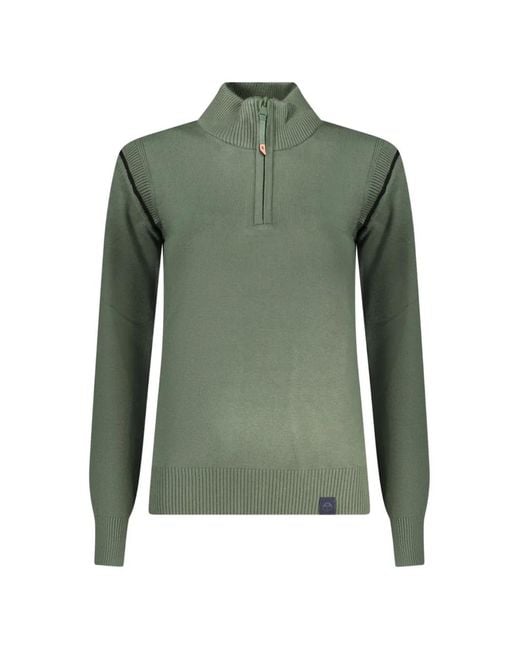 Pull À Col Zippé North Sails en coloris Green