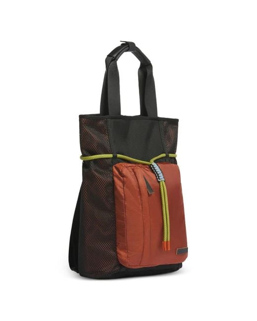 Marni Black Mesh-Panels Tote Bag for men