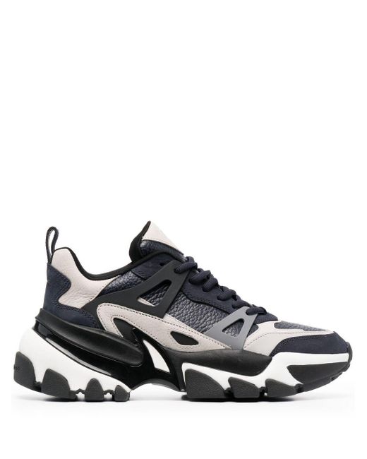 Michael Kors Nick Low-top Sneakers in het Blauw voor heren - Lyst