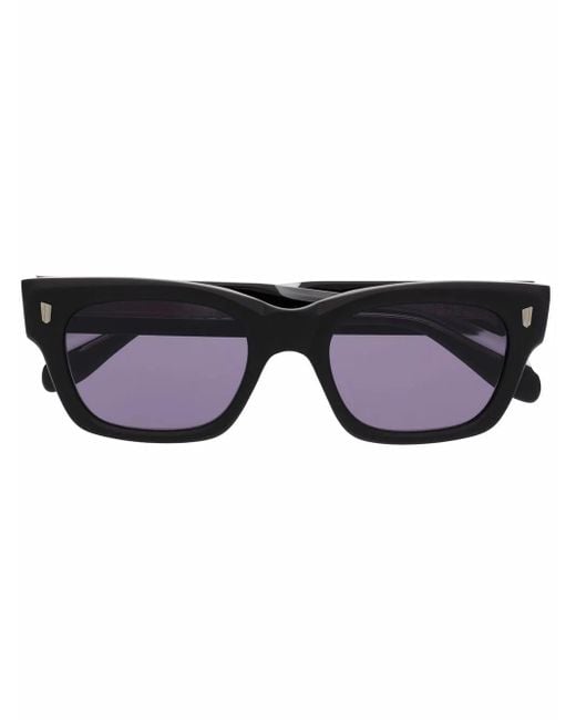 Cutler & Gross Black 1391 Square-Frame Sunglasses