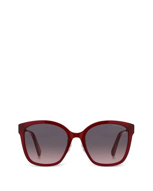 Marc Jacobs Purple Gradient-Lens Square-Frame Sunglasses