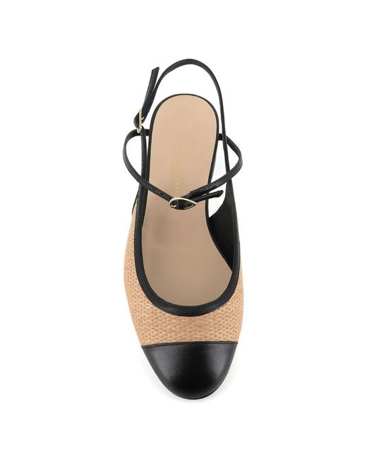 JENNIFER CHAMANDI White Mattia Strap Woven Pumps