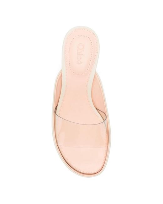 Chloé Natural Junie Mules