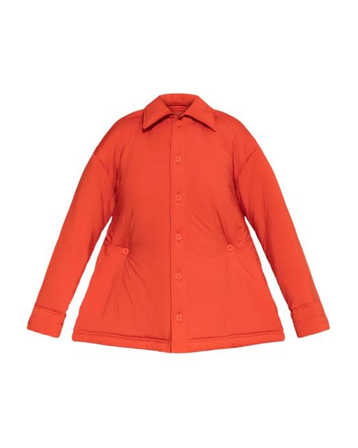 Issey Miyake Pumped-T Buttoned Collared Overshirt