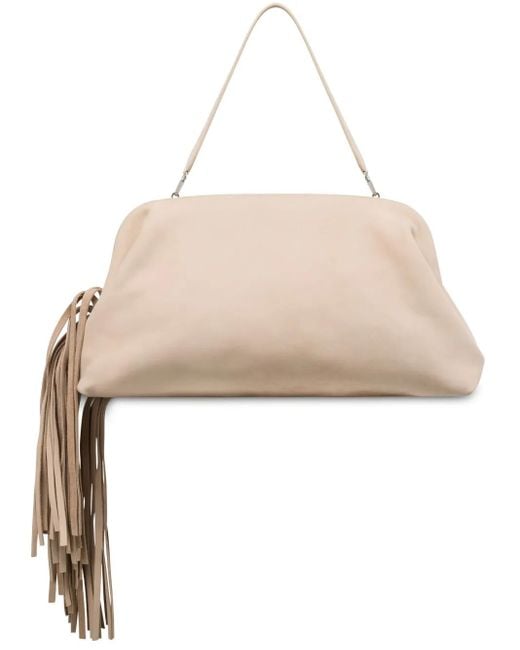 Philosophy Di Lorenzo Serafini フリンジ クラッチバッグ Natural