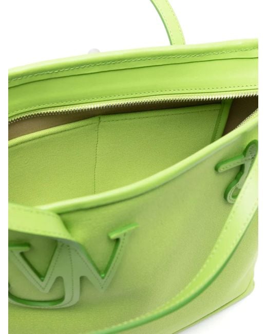 J.W. Anderson Yellow Logo-Patch Tote Bag