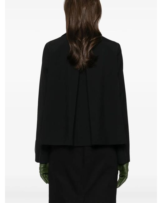 Marni Black Contrast-Stitching Jacket