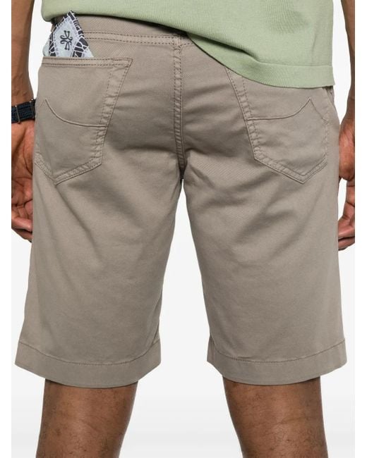 Jacob Cohen Gray Lou Bermuda Shorts for men