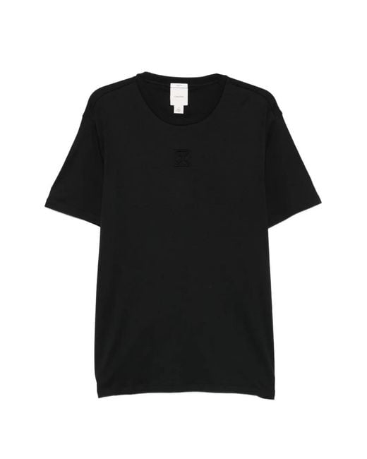 Calvin Klein Black Logo-Debossed T-Shirt for men