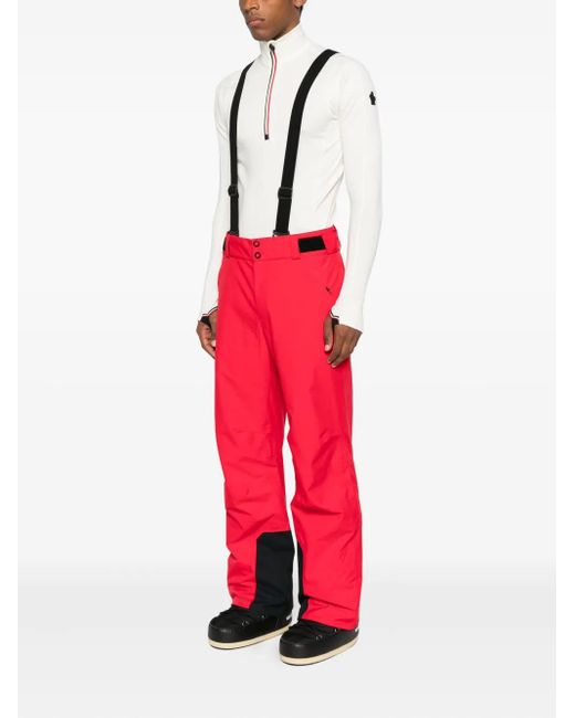 Rossignol Red Padded Ski Dungarees for men
