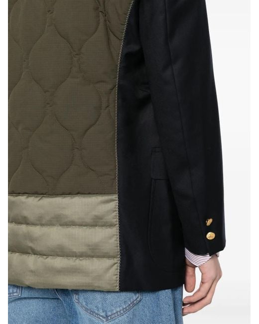 Junya Watanabe Black Checked Blazer for men