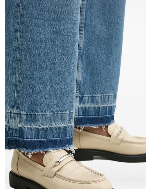 Joop! Blue Frayed-Hem Jeans