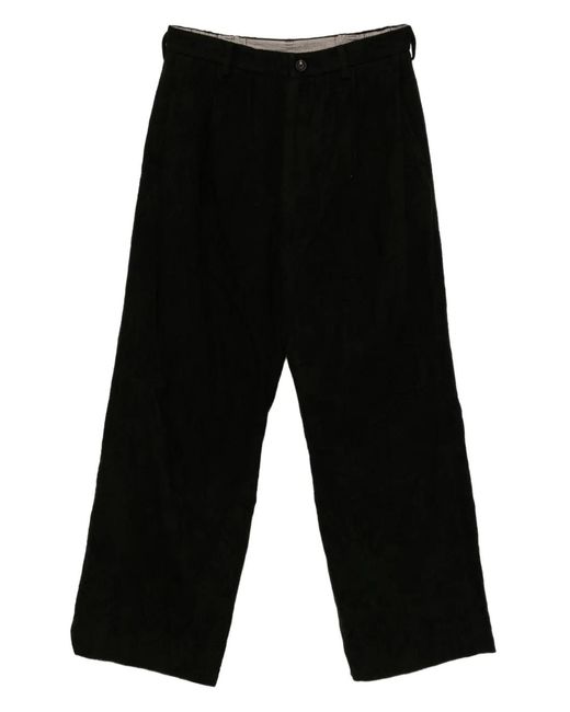 Ziggy Chen Black Textured Trousers for men