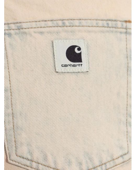 Carhartt Natural Logo-Patch Jeans