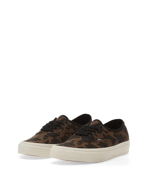 Vans White Authentic Patterned Sneakers