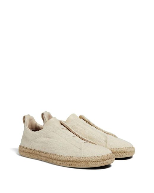 Zegna Multicolor Triple Stitch Espadrilles for men