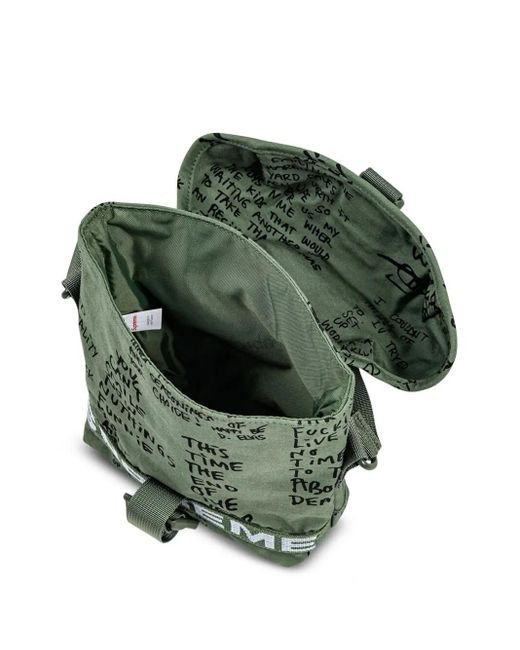 Supreme Green Field Side Bag