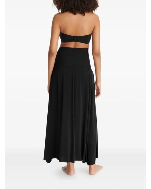 Eres Black Oda Long Dress