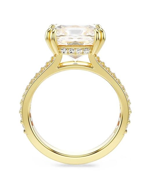 Swarovski Metallic Stilla Crystal-Embellished Ring