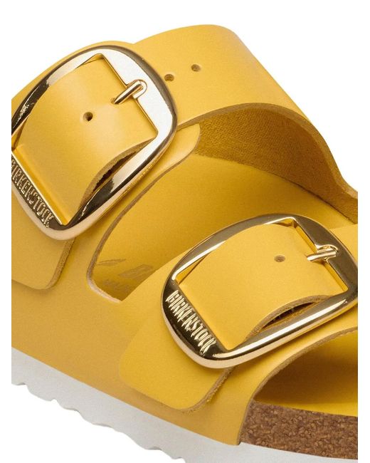 Birkenstock Yellow Arizona Big Buckle Sandals
