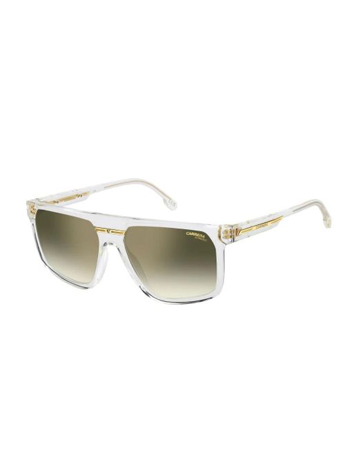 Carrera White Square-Frame Sunglasses for men