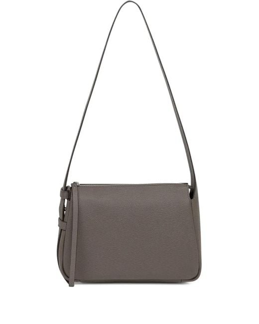 Tory Burch Romy レザーショルダーバッグ S Gray