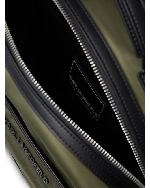 Karl Lagerfeld Green K/Essential Backpack for men