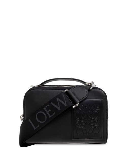 Loewe Black Anagram Motif Camera Bag for men