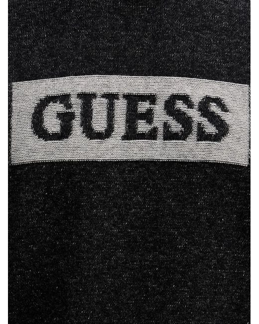 Guess Black Logo-Embellishment Sweater for men