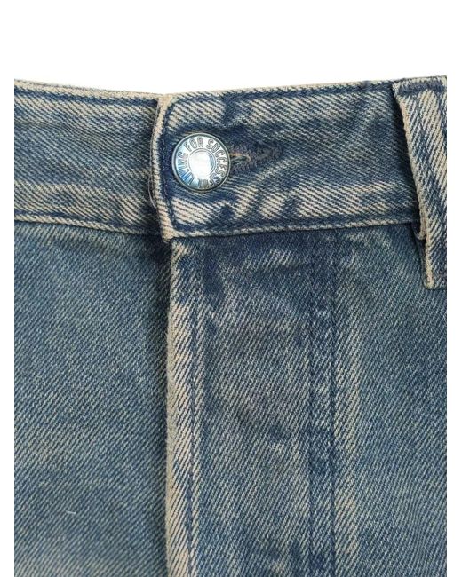 DIESEL Blue 2024 Logo-Patch Jeans for men