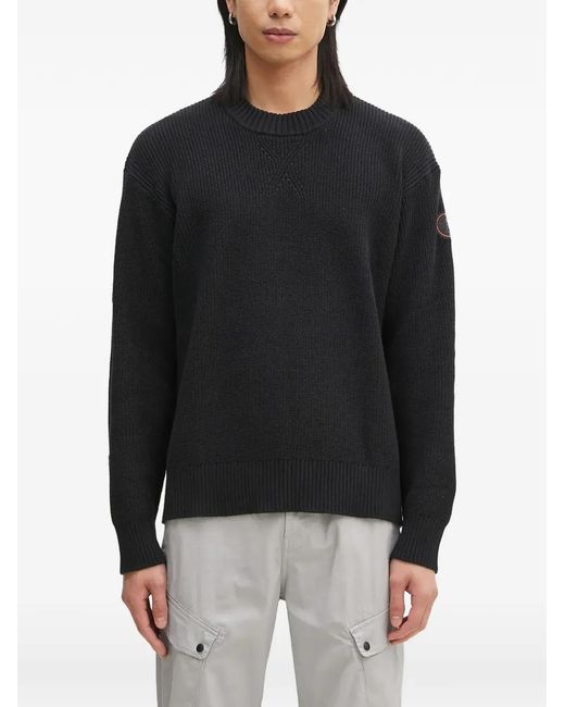 Pull À Patch Logo Napapijri pour homme en coloris Black