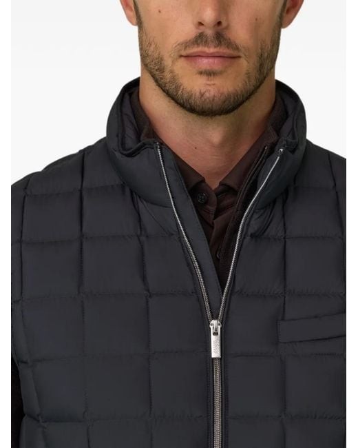 Boggi Blue Gilet for men