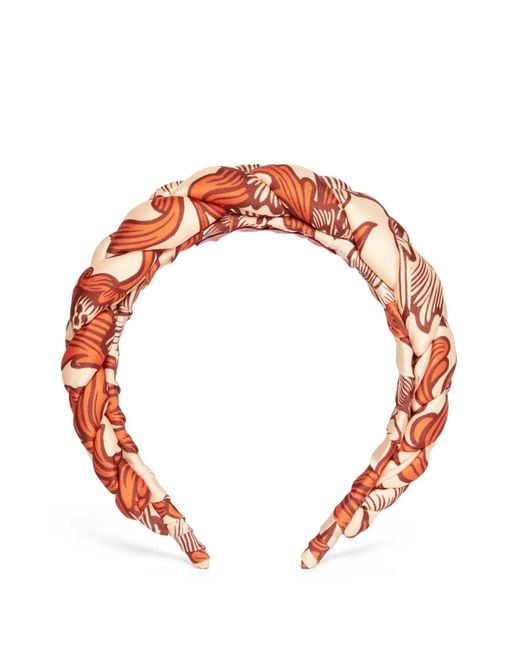 LaDoubleJ Pink Padded-Braid Headband